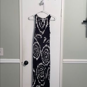 INC Tie-Dye Maxi Dress M